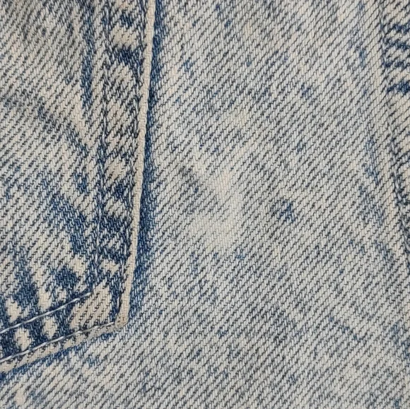 PacSun Cut Off High Rise Festival Denim Blue Women's Shorts - Picture 6 of 9